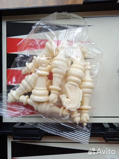 Шахматы шашки нарды Комплект