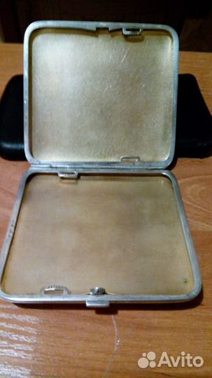 Серебряный портсигар(800пр) Антик.19век