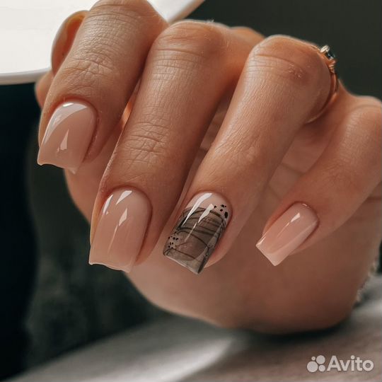 Наращивание ногтей, гель-лак