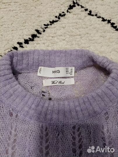 Свитер mango паутинка