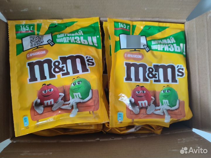 Коробка конфет m&m's