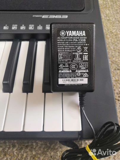 Синтезатор yamaha psr e363