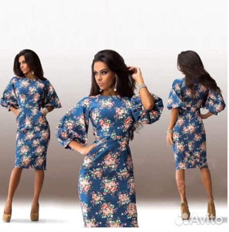 Платье офисное