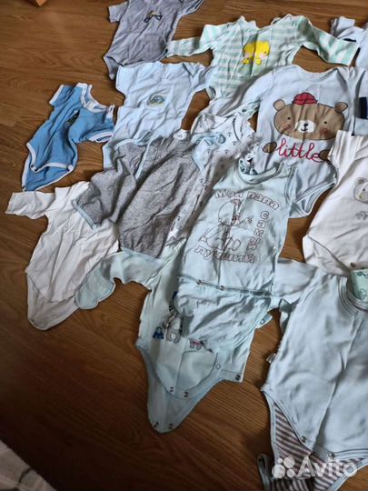 Детские вещи пакетом на мальчика от 0-6