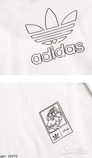 Футболка Adidas Белая