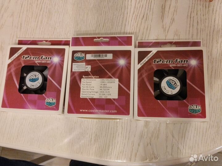 Вентилятор охлаждения 120х120х25