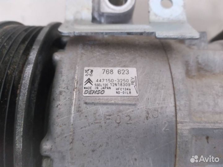 Компрессор системы кондиционирования Peugeot 408