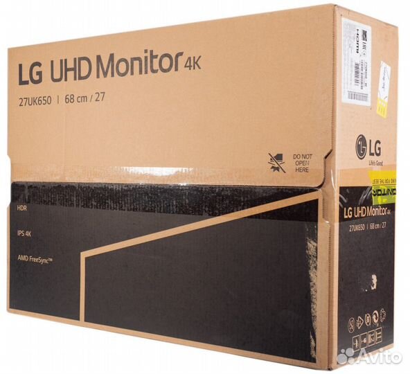 LG 27UK650 4K, HDR, IPS (Новый в упаковке)