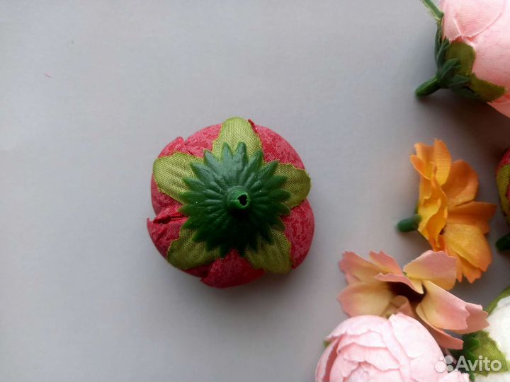 Искусственные цветы для скрапбукинга