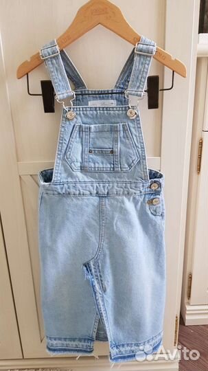 Сарафан джинсовый для девочки, 122 рост, zara