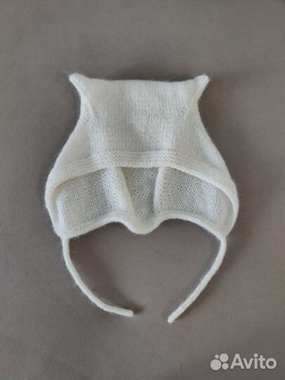 Шапка с ушками