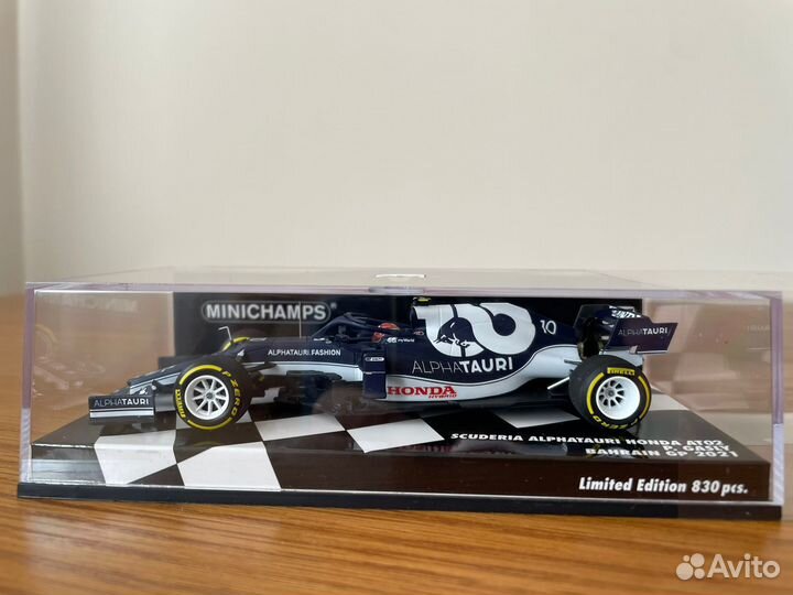 F1 Formula 1 Alpha Tauri Gasly Minichamps 1 43