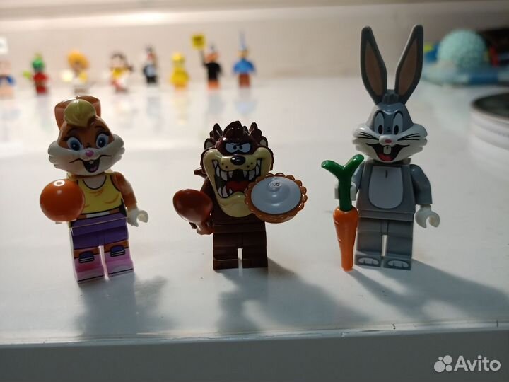 Lego looney tunes минифигурки лего луни тюнз