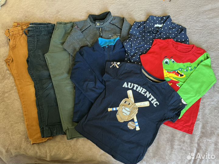 Пакет одежды для мальчика 110