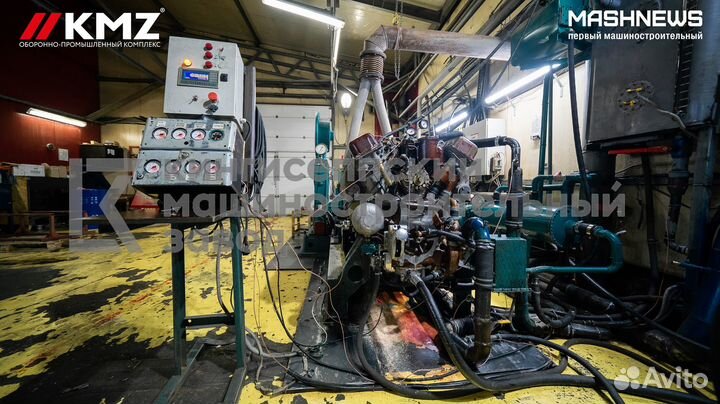 Дизельный двигатель 1Д6 ао «Барнаултрасмаш»