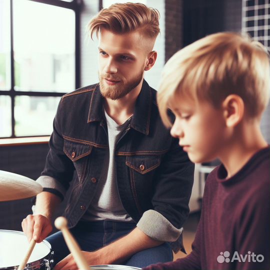 Репетитор по барабанам, Musichub (аренда + уроки)