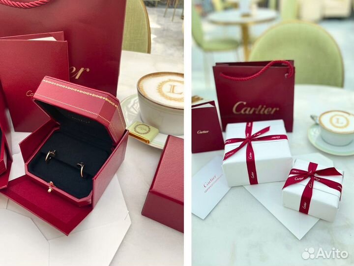 Серьги Cartier Juste un Clou. Оригинал