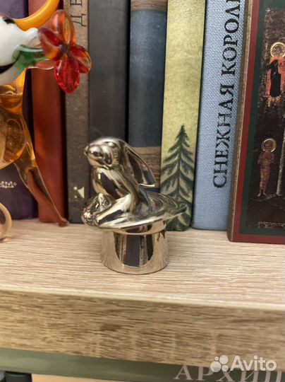 Серебряный кролик 925 Сувенир из серебра. Соколов