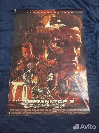 Плакат-банер Терминатор 2