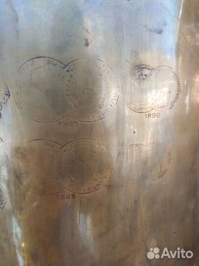 Самовар на дровах старинный