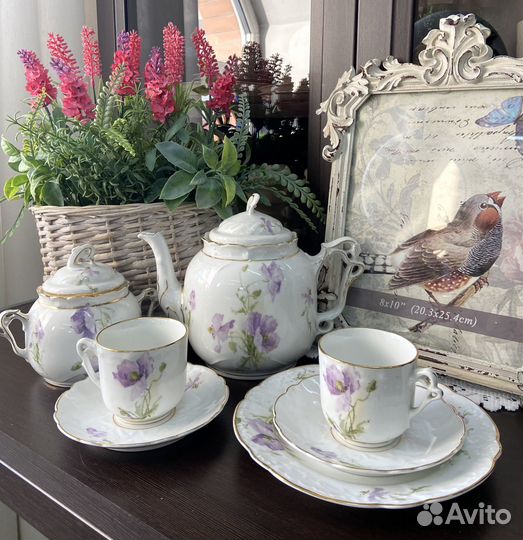 Антикварный чайный набор