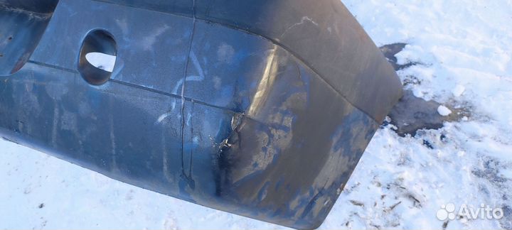 Задний бампер на renault logan 1