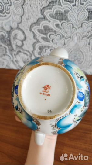 Лфз Золотая сетка, чайник, хрусталь