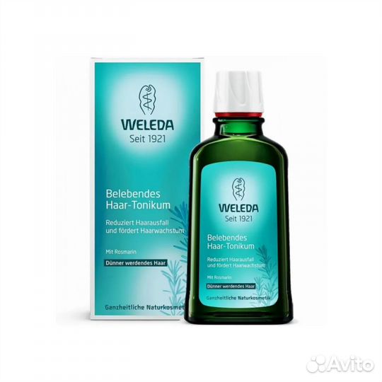Weleda тоник для роста волос с розмарином