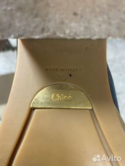 Сапоги chloe