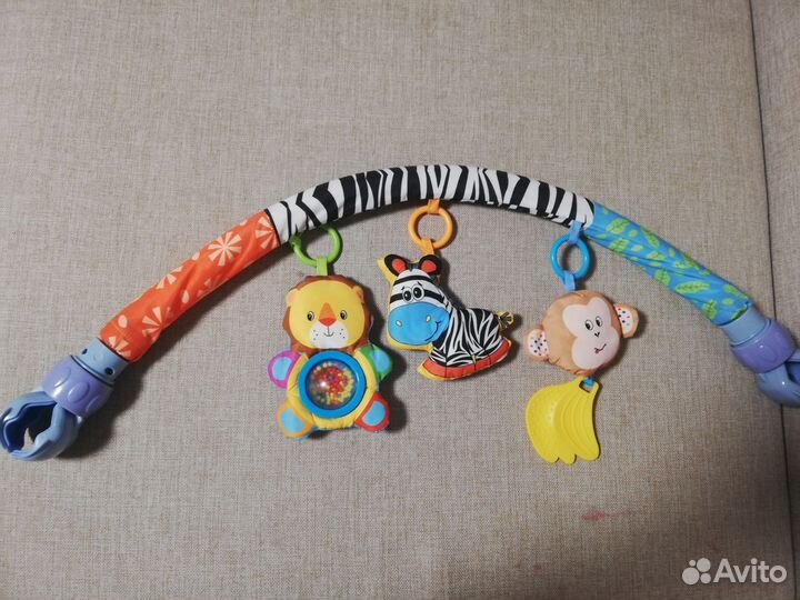 Развивающая игровая дуга с подвесками