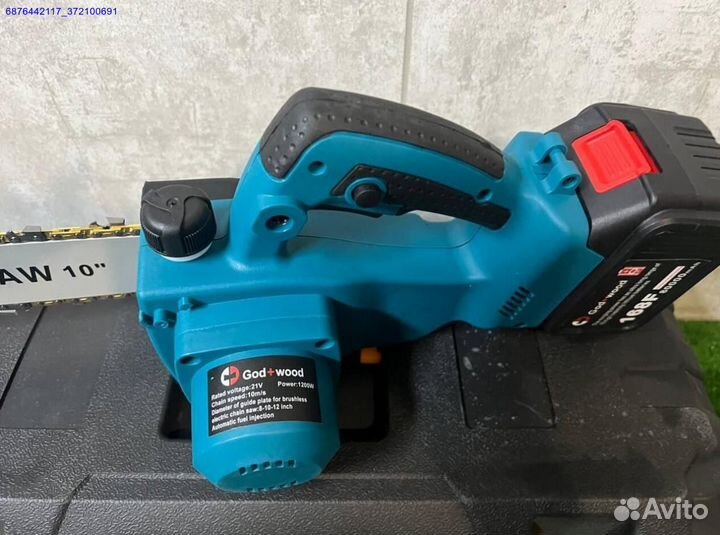 Цепная аккумуляторная пила GOD+wood