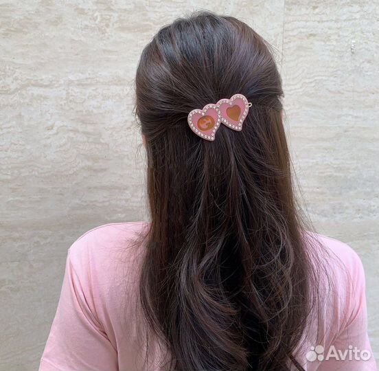 Заколка для волос Gucci (стразы)