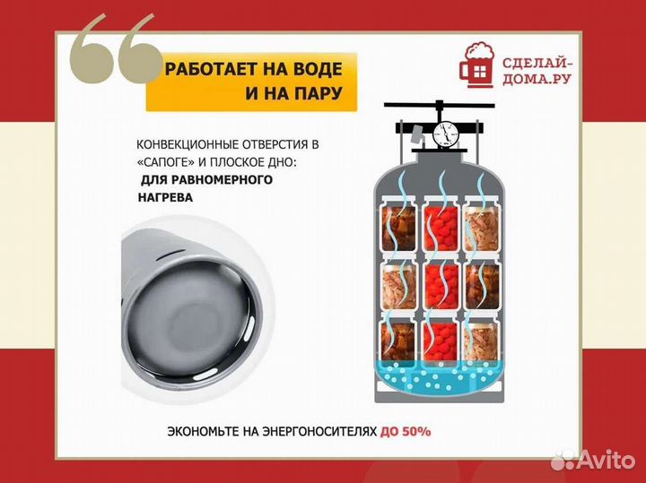 Белорусский автоклав уб 39 л