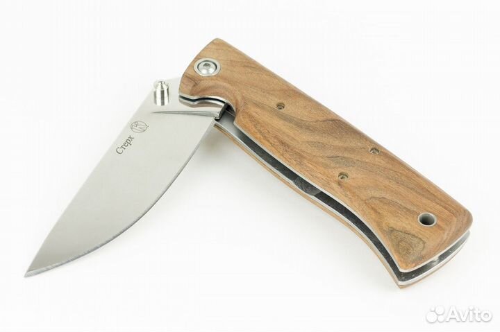 Нож стерх складной дерево орех (81231) Кизляр