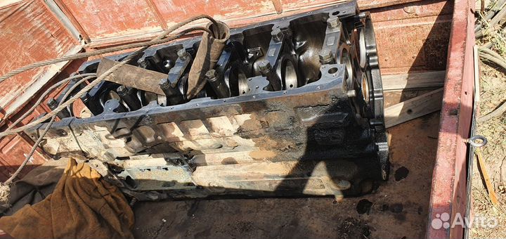 Двс ман командор в разбор, головки 2-х клапанные
