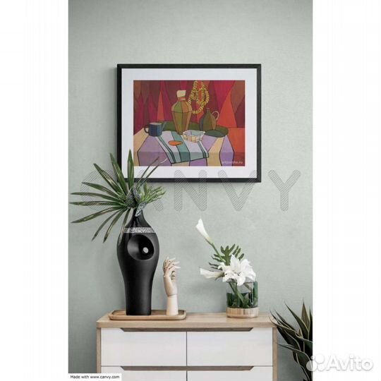 Декоративный натюрморт авангард