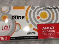 AMD RX 7800 XT 16 GB на гарантии