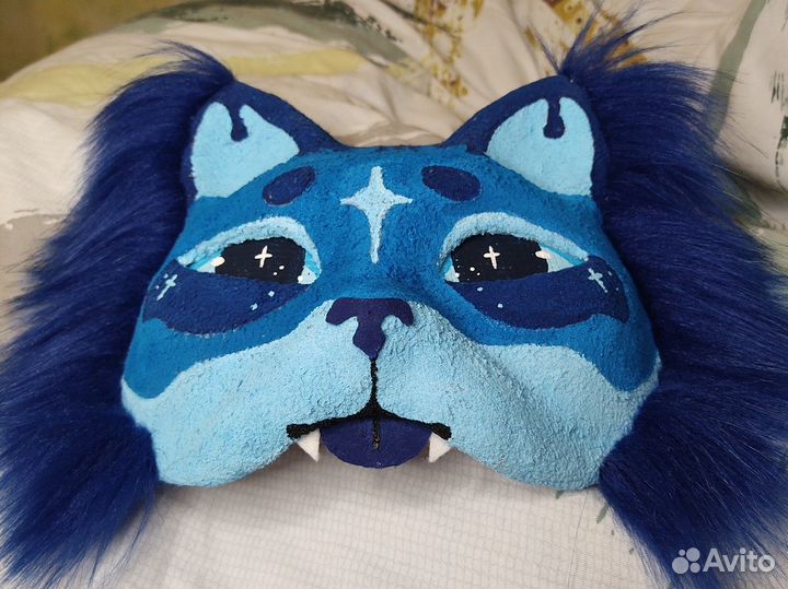 Маска кошки для квадробики