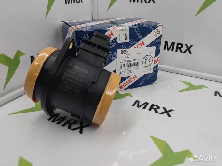 Датчик массового расхода воздуха 0281002723