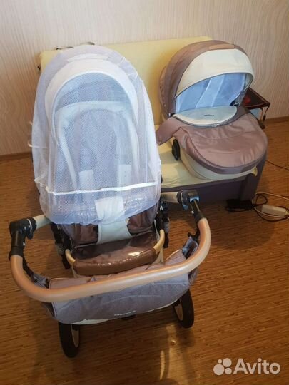 Коляска фирмы Riko Brano ecco 2 в 1