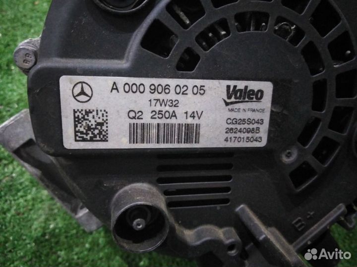 Генератор Mercedes-Benz E-Class W213 M276
