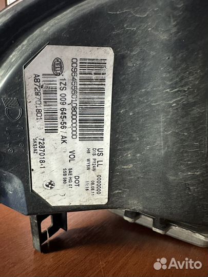 Фары на bmw x6