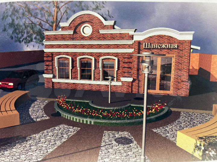 Здание, 75 м²