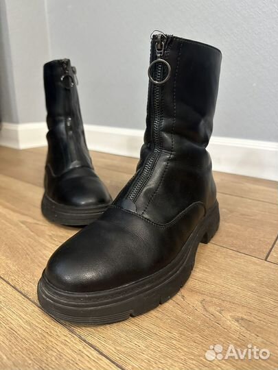 Полусапоги зимние на меху Юничел 39 размер