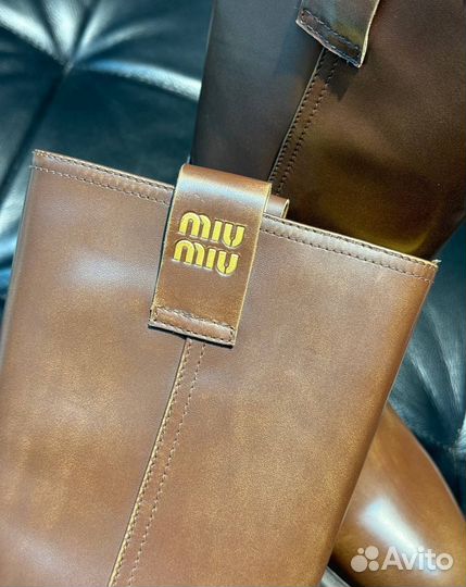 Сапоги Miu Miu Fume