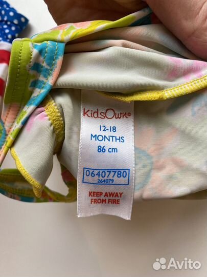 Купальники kidsown,GeeJay, old Navy 12-24 см