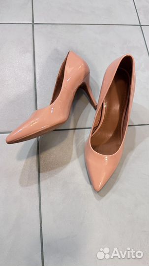Туфли пепельно розовые H&M