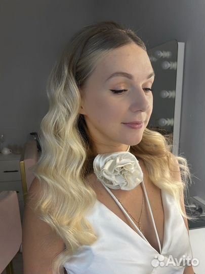 Модель на укладку/прическу