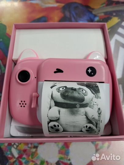 Детский Фотоаппарат с печатью