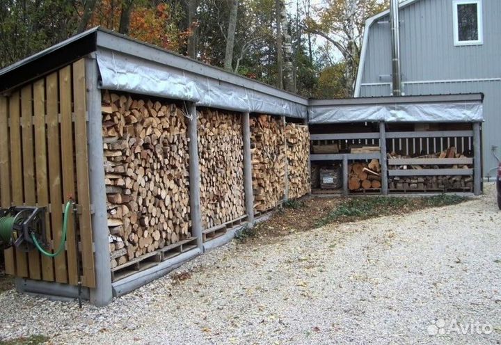 Дрова крупноколотые